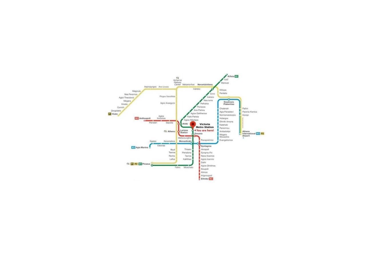 Spacious Central Flat☆3Min To Metro☆Ac|Netflix|Pc Athens Exterior photo