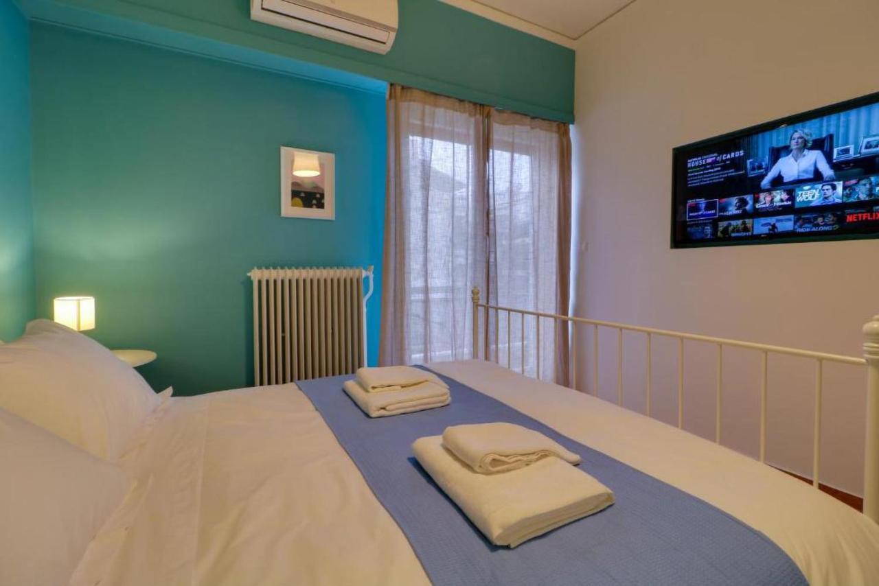 Spacious Central Flat☆3Min To Metro☆Ac|Netflix|Pc Athens Exterior photo